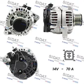 Alternateur FISPA A12DE0490A2