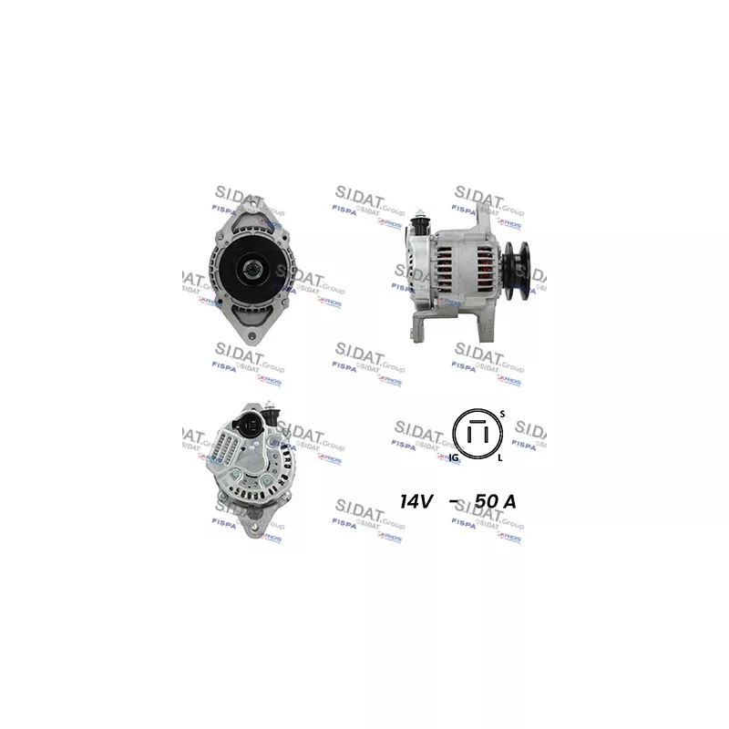 Alternateur FISPA A12DE0492A2