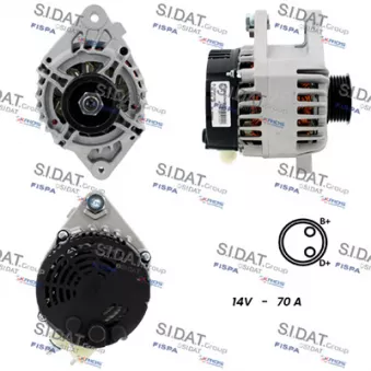 Alternateur FISPA A12DE0494A2