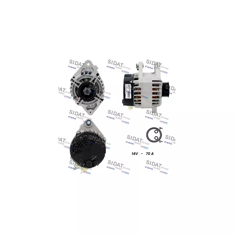 Alternateur FISPA A12DE0494A2