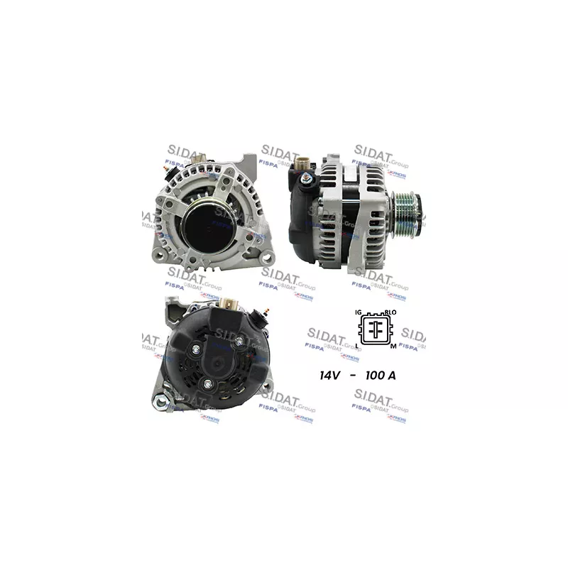 Alternateur FISPA A12DE0495A2