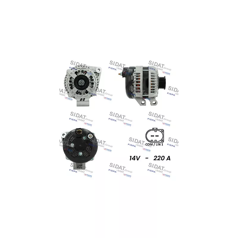 Alternateur FISPA A12DE0537A2