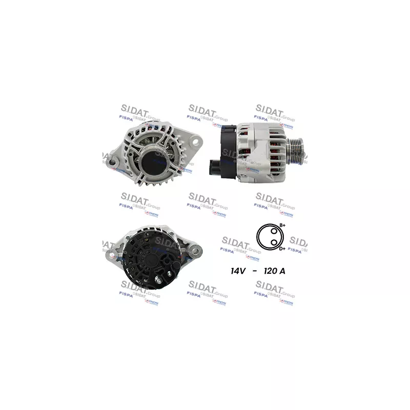 Alternateur FISPA A12DE0544A2