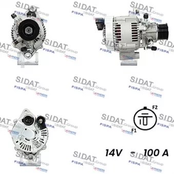 Alternateur FISPA A12DE0607A2