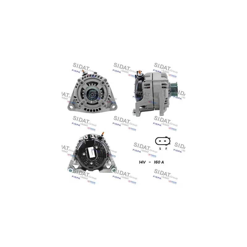 Alternateur FISPA A12DE0608A2