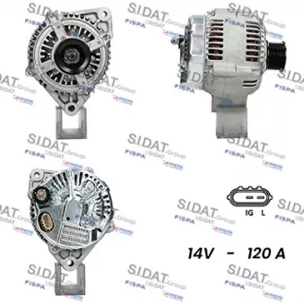 Alternateur FISPA A12DE0609A2