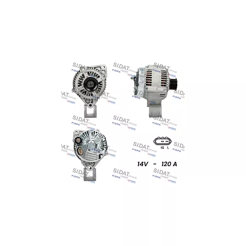 Alternateur FISPA A12DE0609A2