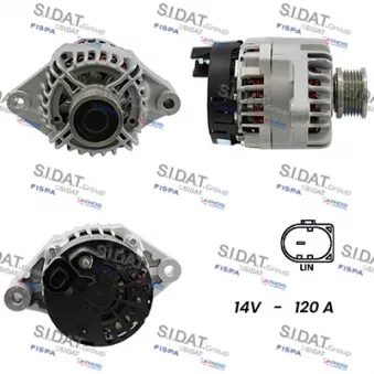 Alternateur FISPA A12DE0620A2