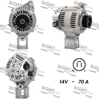 Alternateur FISPA A12DE0715A2
