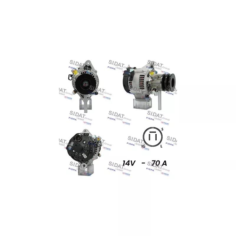 Alternateur FISPA A12DE0725A2