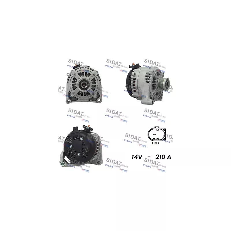 Alternateur FISPA A12DE0794A2