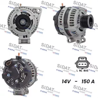 Alternateur FISPA A12DE0889A2