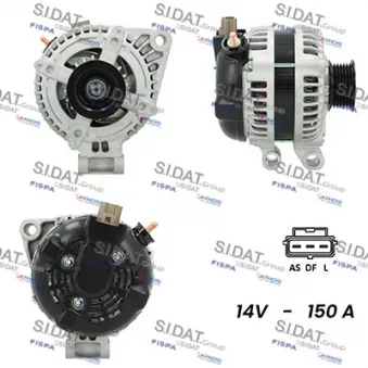 Alternateur FISPA A12DE0891A2