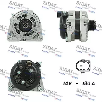Alternateur FISPA A12DE0893A2
