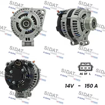 Alternateur FISPA A12DE0895A2