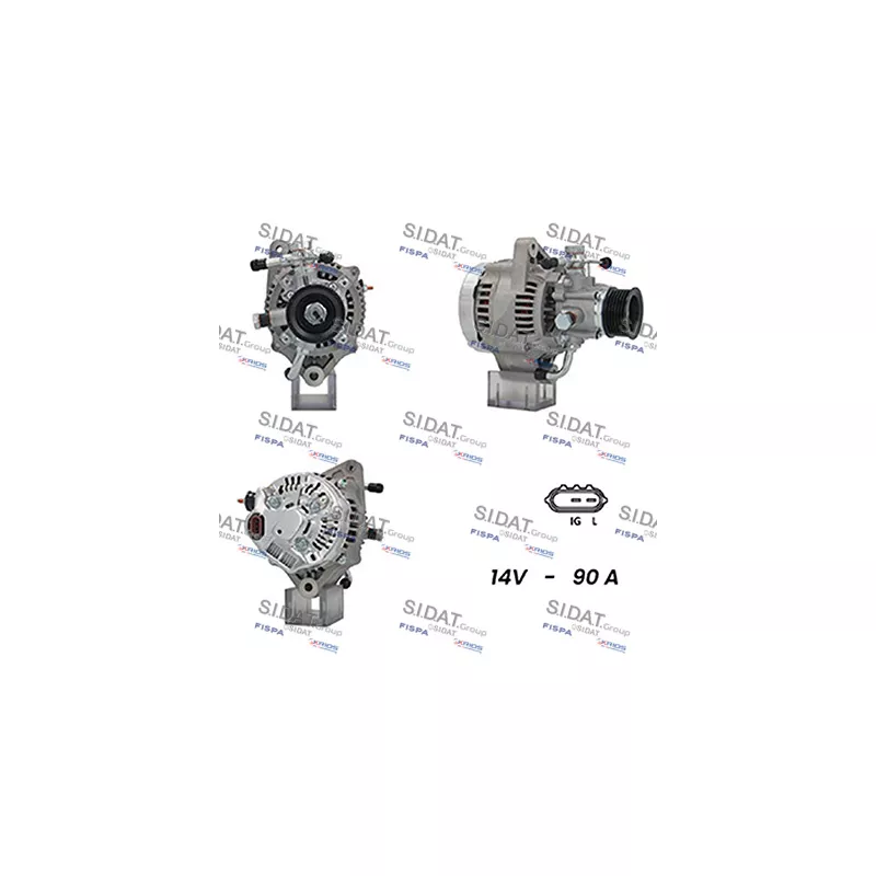 Alternateur FISPA A12DE0897A2