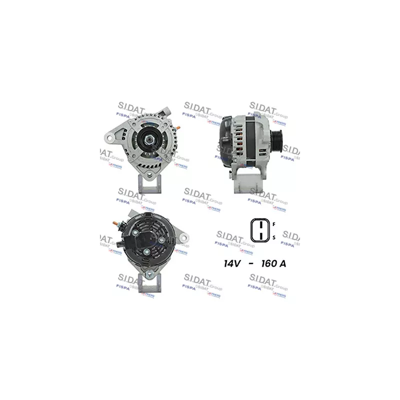 Alternateur FISPA A12DE1110A2
