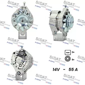 Alternateur FISPA A12DE1115A2