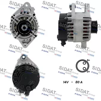 Alternateur FISPA A12DE1140A2