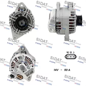 Alternateur FISPA A12DE1145A2