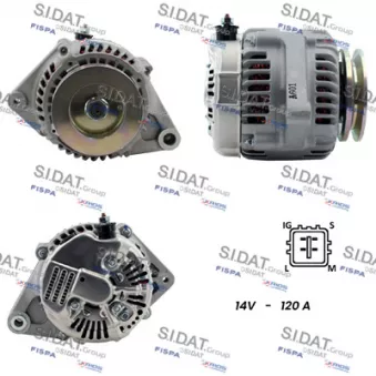 Alternateur FISPA A12DE1219A2