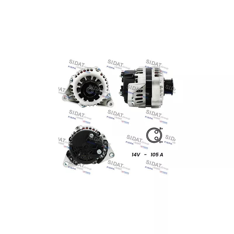 Alternateur FISPA A12DR0109A2