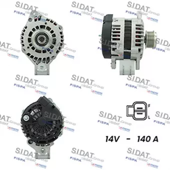 Alternateur FISPA A12DR0206A2