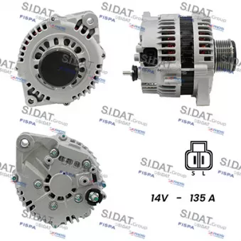 Alternateur FISPA A12HT0289A2