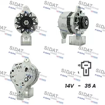 Alternateur FISPA A12HT0366A2