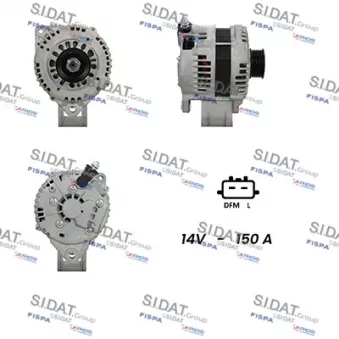 Alternateur FISPA A12HT0423A2