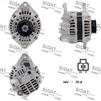 Alternateur FISPA A12HT0465A2