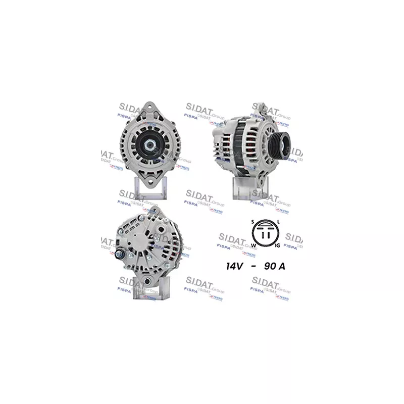 Alternateur FISPA A12HT0640A2