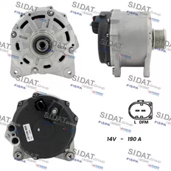 Alternateur FISPA A12HT1258