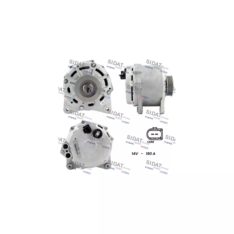 Alternateur FISPA A12HT1266