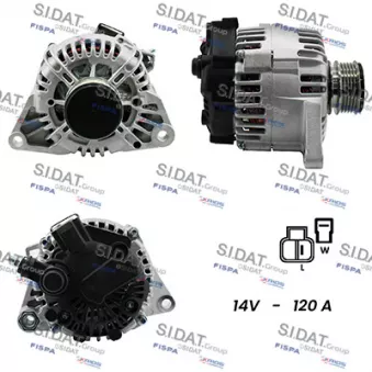 Alternateur FISPA A12HY0112A2