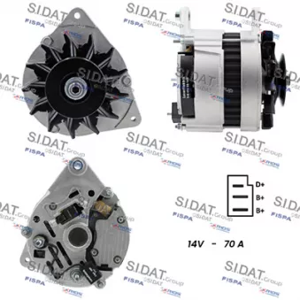 Alternateur FISPA A12LU0026