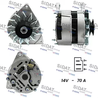 Alternateur FISPA A12LU0026A2
