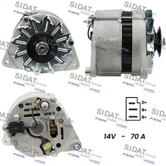 Alternateur FISPA A12LU0027A2