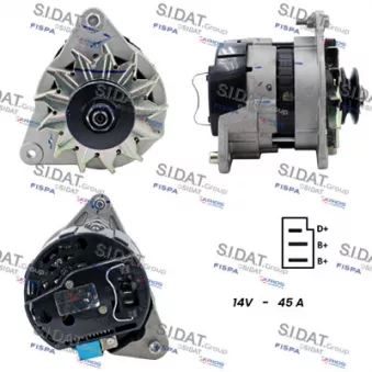 Alternateur FISPA A12LU0058