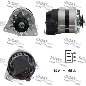 Alternateur FISPA A12LU0058A2
