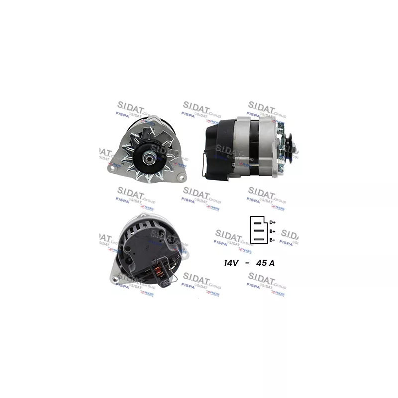 Alternateur FISPA A12LU0058A2