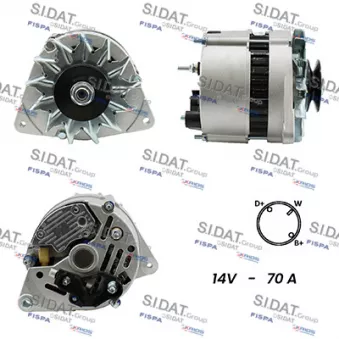 Alternateur FISPA A12LU0149A2