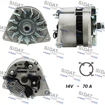 Alternateur FISPA A12LU0150A2