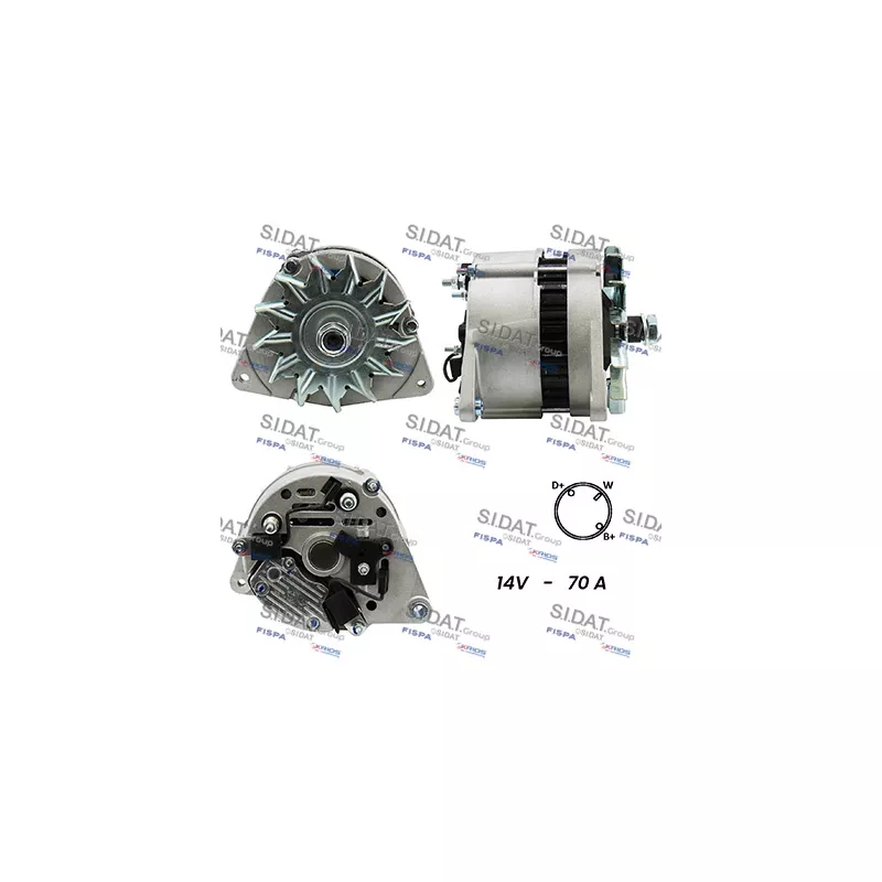 Alternateur FISPA A12LU0150A2