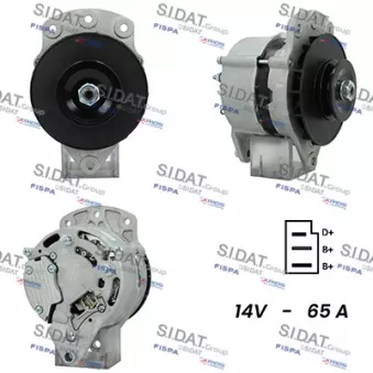 Alternateur FISPA A12LU0618A2