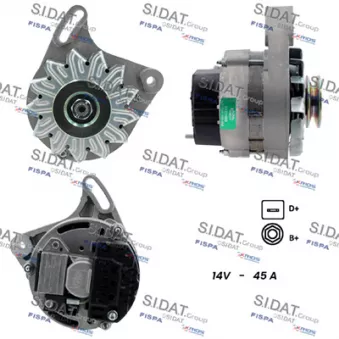 Alternateur FISPA A12MA0014