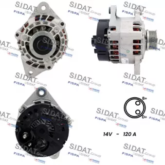 Alternateur FISPA A12MA0032