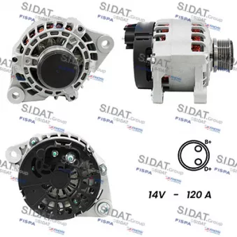 Alternateur FISPA A12MA0032A2