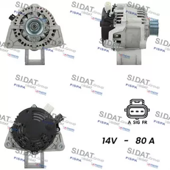Alternateur FISPA A12MA0426A2