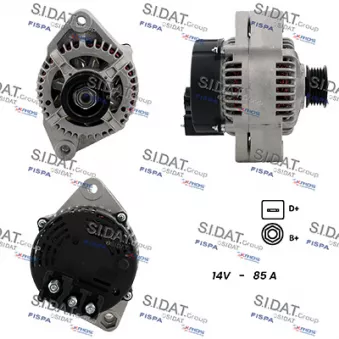 Alternateur FISPA A12MA0914A2